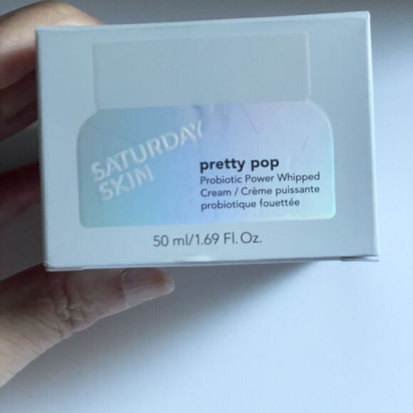 NIB Saturday Skin Pretty Pop Probiotic Power Whipped Cream Moisturizer 1.69 oz - Picture 6 of 8